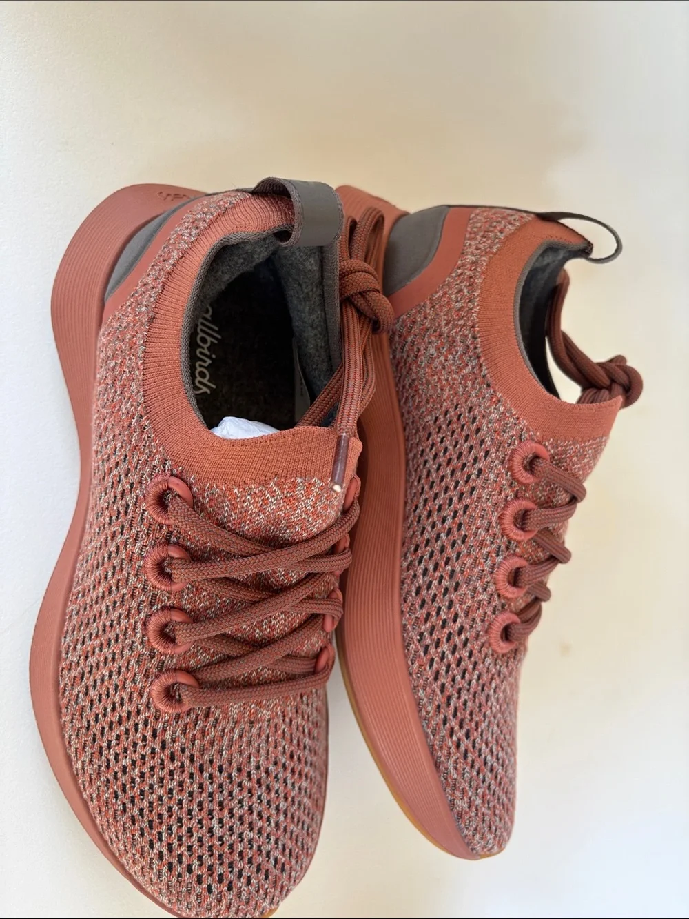 allbirds dasher, women’s size 7 Sneakers in Rosewood Knit, new condition